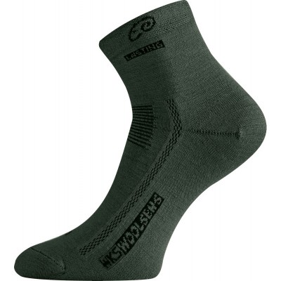 Lasting merino ponožky WKS 620 zelená