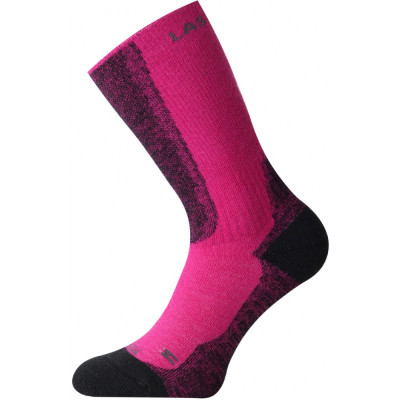 Merino ponožky WSM 408 růžová