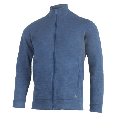 Lasting pánská merino mikina s akrylem ARTUR 5252 modrá