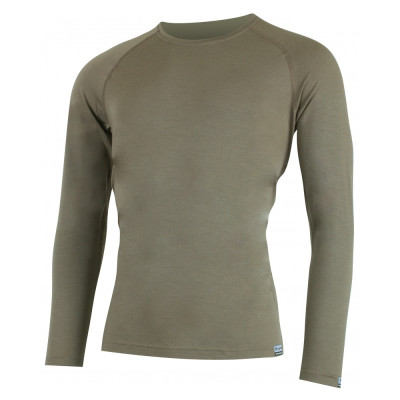 Lasting Pánské 100% merino tričko dlouhý rukáv  ATAR 7373...