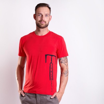 PROGRESS PIONEER "FAVORIT" pánské triko s bambusem červená