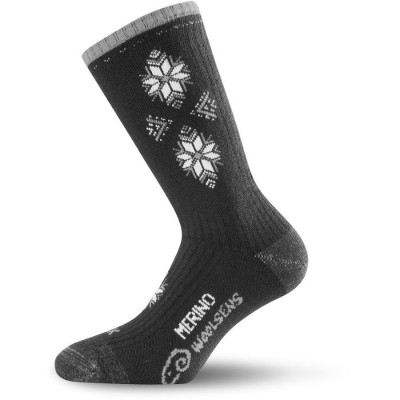 Merino ponožky SCK 908 černé