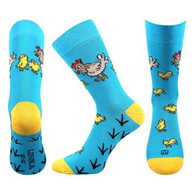 Ponožky Lonka Woodoo MIX M oblekovky Kuřátka