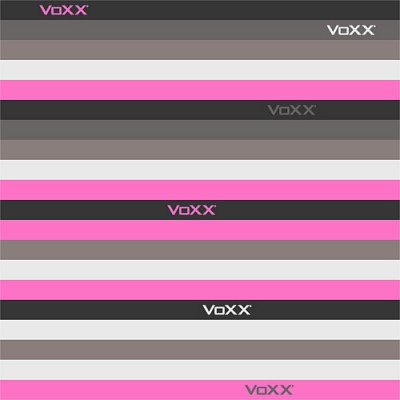 VoXX Multifunkční návlek pruhy neon růžová