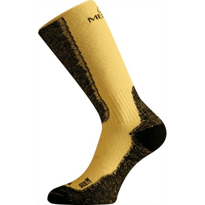 Merino ponožky WSM 640 hořčicová