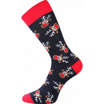 Ponožky Boma Vánoční sobíci