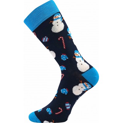 Ponožky Boma Vánoční sněhuláci