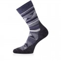 Lasting merino ponožky WLI modré 588