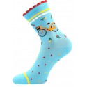 Ponožky Lonka Francesca bike modrá