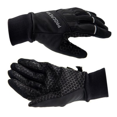 Progress SNOWRIDE GLOVES zimní sportovní rukavice černá