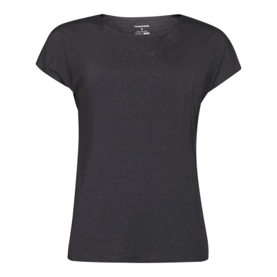 PROGRESS TECHNICA dámské sportovní tričko černý melír